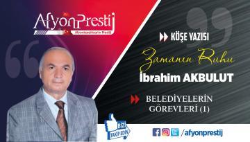 BELEDİYELERİN GÖREVLERİ (1)