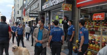 Afyon’da esnaf kavgası